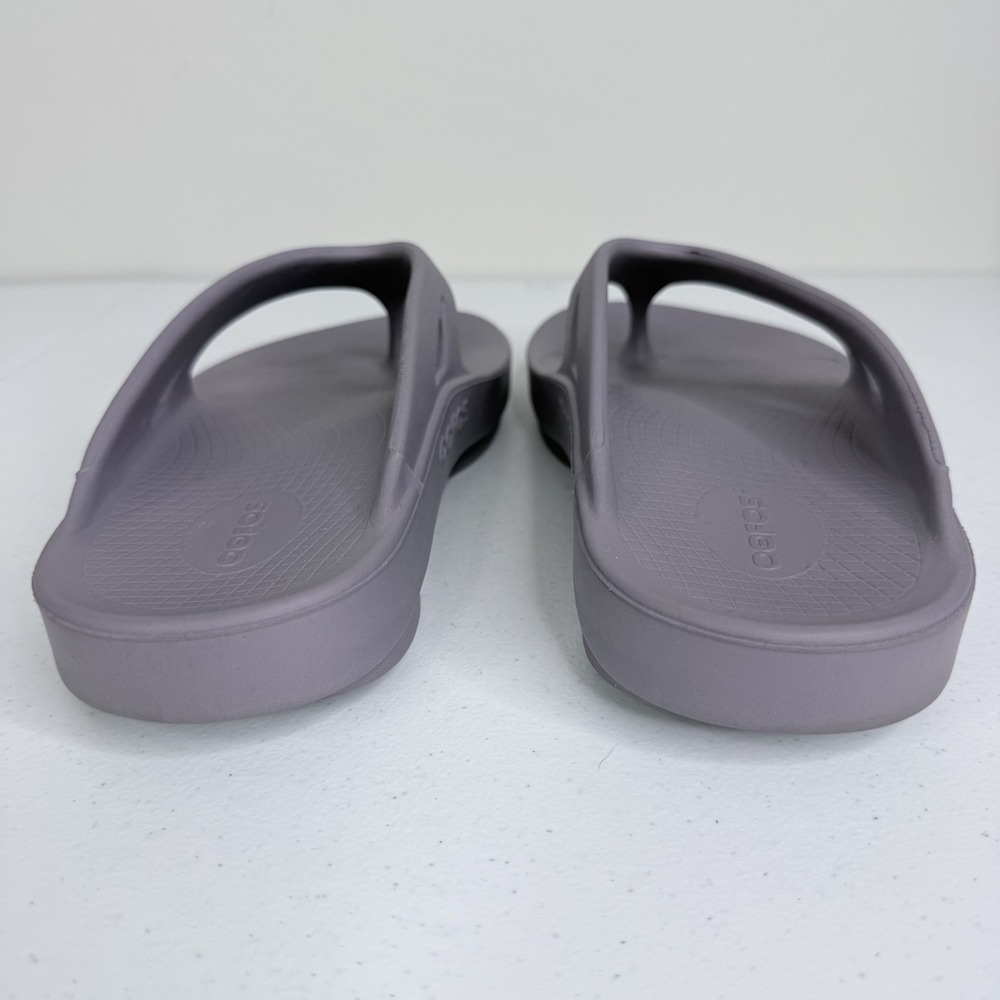 Oofos OOriginal Recovery Sandals Flip Flops Comfort Purple Unisex M10 W12 - Picture 6 of 9